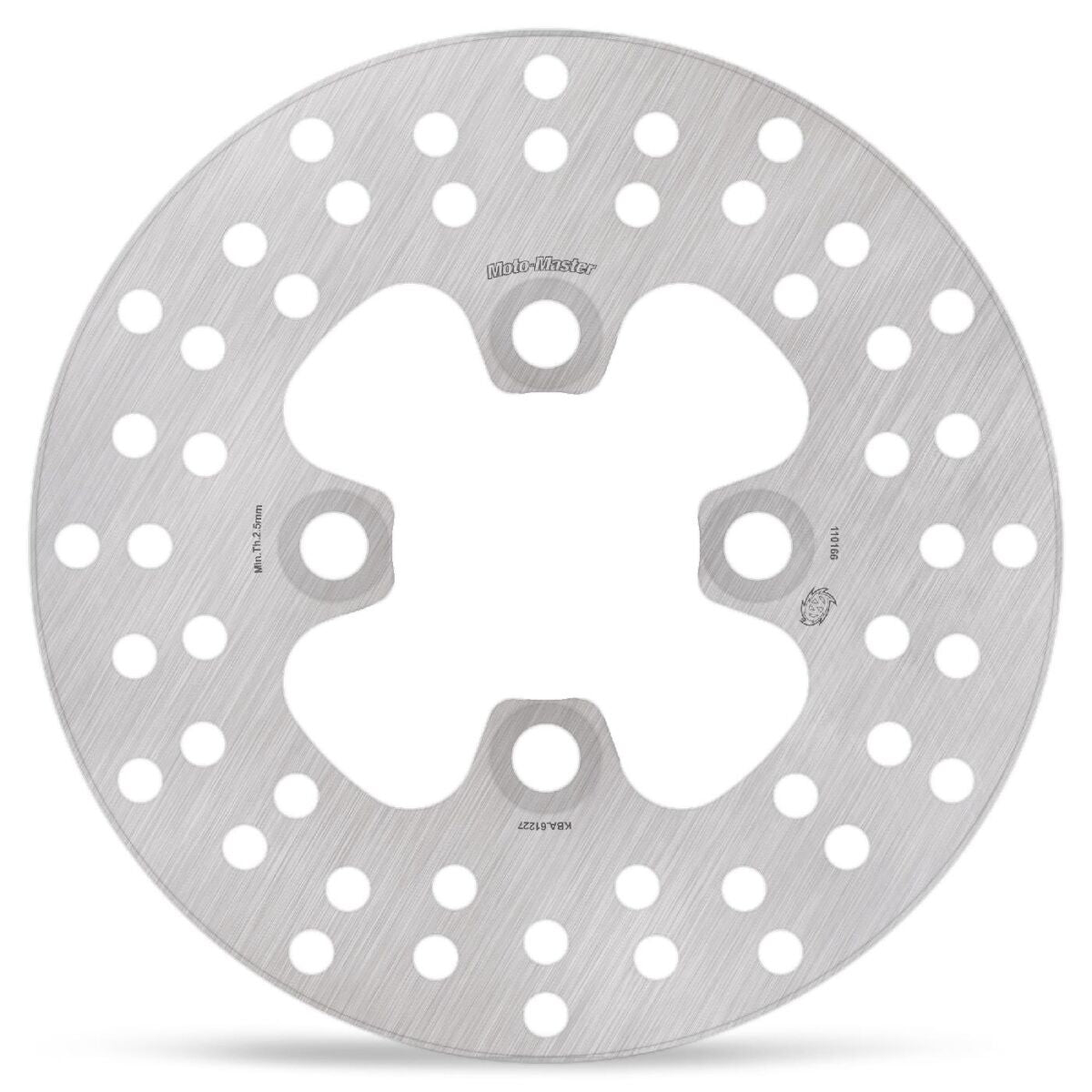 Moto Master Brake Disc Round Front