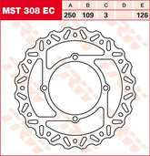 Trw Brake Rotor Fix Wave L/R