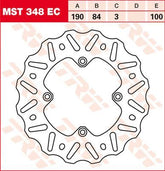 Trw Brake Rotor Fix Wave L/R