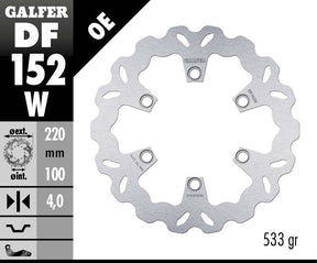 Galfer Brake Disc Fixed Wave