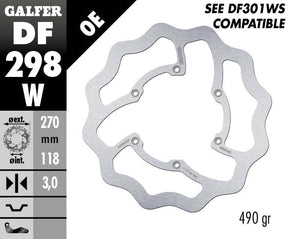 Galfer Brake Disc Fixed Wave