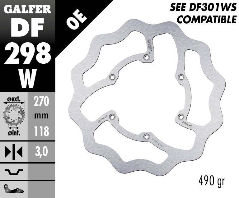 Galfer Brake Disc Fixed Wave