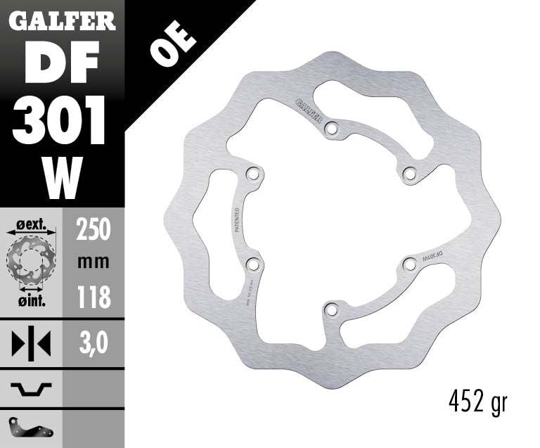 Galfer Brake Disc Fixed Wave