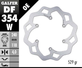 Galfer Brake Disc Fixed Wave