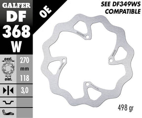 Galfer Brake Disc Fixed Wave