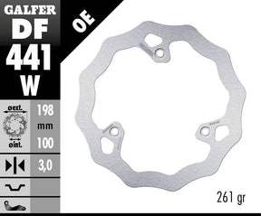 Galfer Brake Disc Fixed Wave