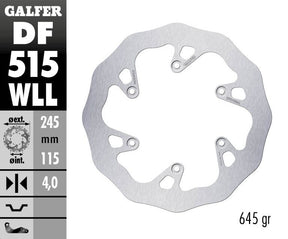 Galfer Brake Disc Fixed Wave Solid