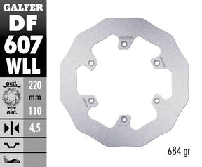 Galfer Brake Disc Fixed Wave Solid
