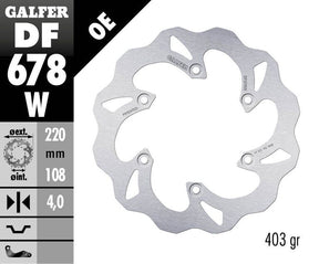 Galfer Brake Disc Fixed Wave