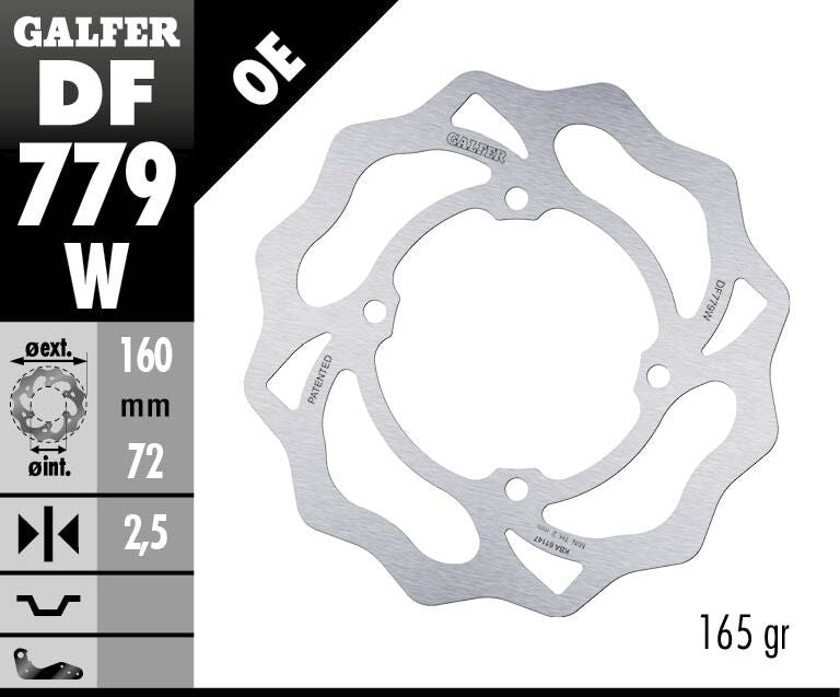 Galfer Brake Disc Fixed Wave
