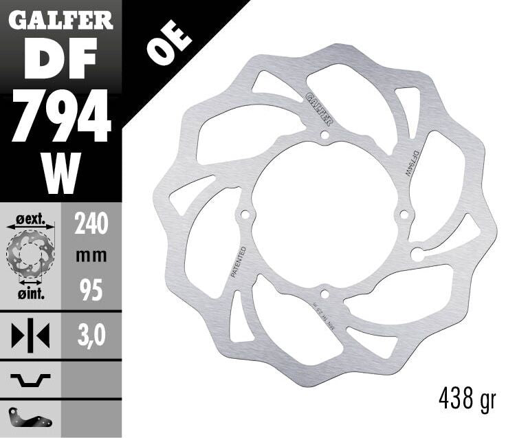 Galfer Brake Disc Fixed Wave