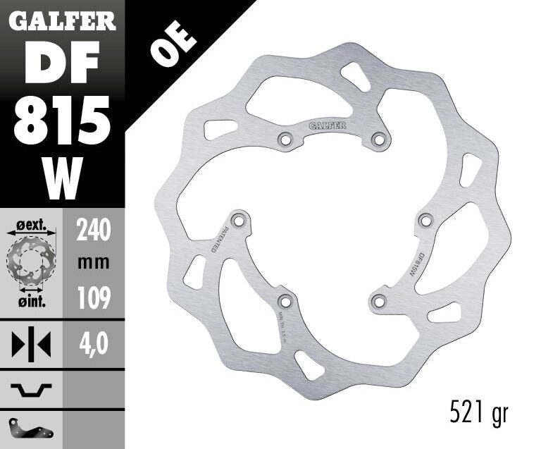 Galfer Brake Disc Fixed Wave