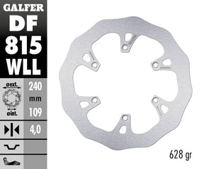 Galfer Brake Disc Fixed Wave Solid