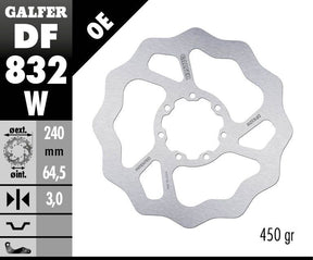 Galfer Brake Disc Fixed Wave