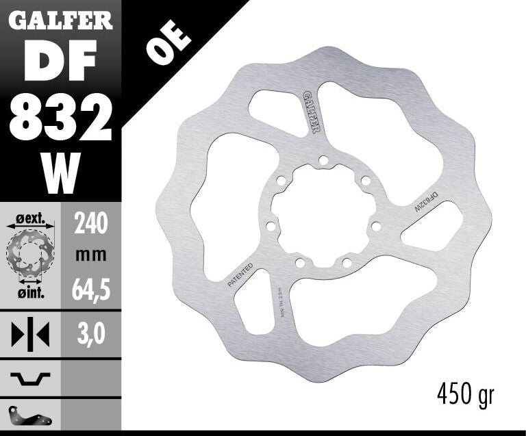 Galfer Brake Disc Fixed Wave