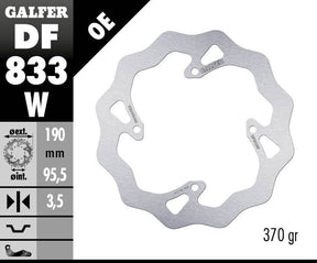 Galfer Brake Disc Fixed Wave