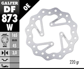 Galfer Brake Disc Fixed Wave