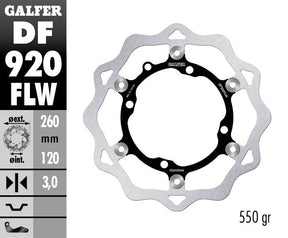 Galfer Brake Disc Float Wave