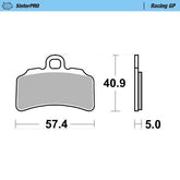 Moto Master Brake Pad Racing Gp