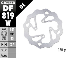 Galfer Brake Disc Wave Fixed