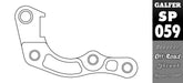 Galfer Brake Caliper Adaptor