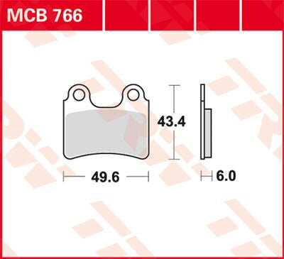 Trw Brake Pad Trw Mcb766