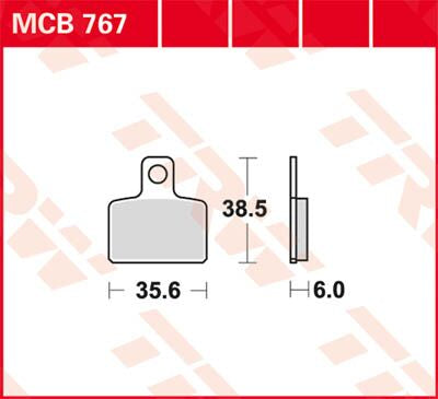Trw Brake Pad Trw Mcb767