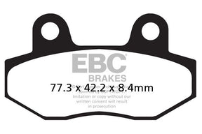 Ebc Brake Pad Organic Street