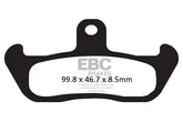 Ebc Brake Pad Fa Ser Organic