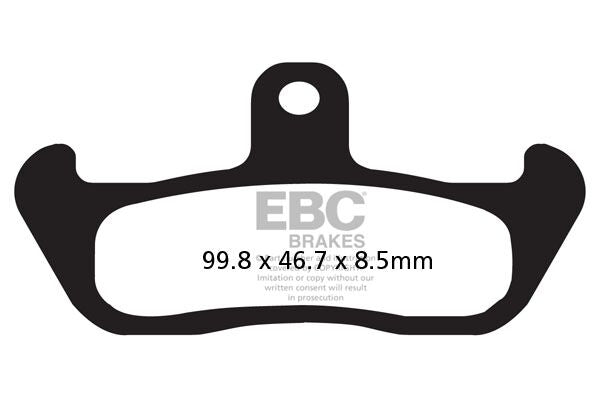 Ebc Brake Pad Fa Ser Organic