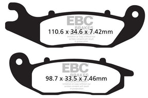 Ebc Brake Pad Carbon Tt Dirt