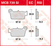 Trw Brake Pad Organic Offroad