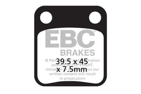 Ebc Brake Pad Carbon Scooter