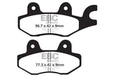Ebc Brake Pad Carbon Scooter
