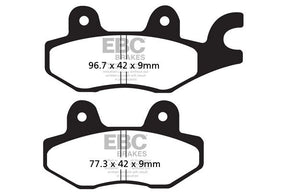Ebc Brake Pad Carbon Scooter