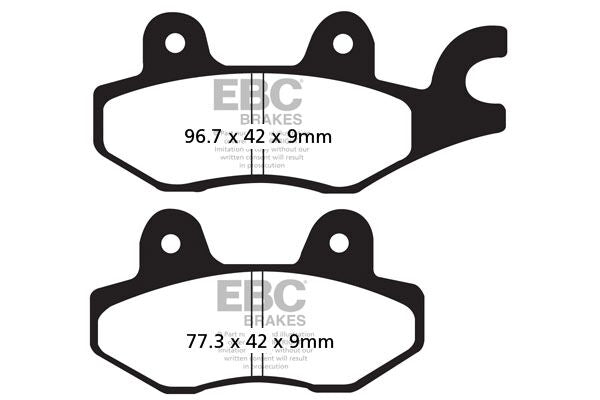 Ebc Brake Pad Carbon Scooter