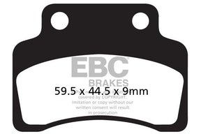 Ebc Brake Pad Carbon Scooter