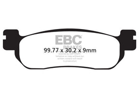 Ebc Brake Pad Carbon Tt Dirt