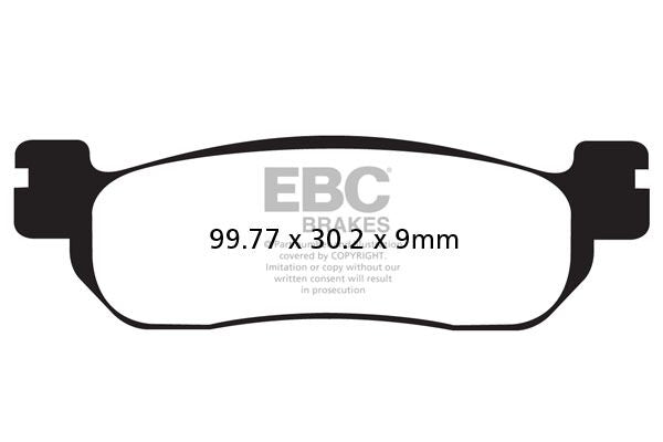 Ebc Brake Pad Carbon Tt Dirt