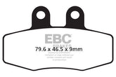 Ebc Brake Pad Fa Ser Organic