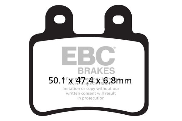 Ebc Brake Pad Carbon Tt Dirt