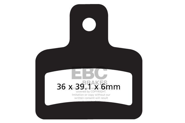 Ebc Brake Pad Fa Ser Organic
