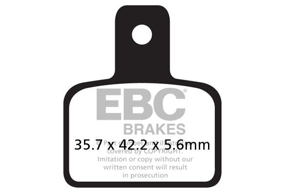 Ebc Brake Pad Fa Ser Organic
