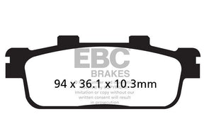 Ebc Brake Pad Carbon Tt Dirt