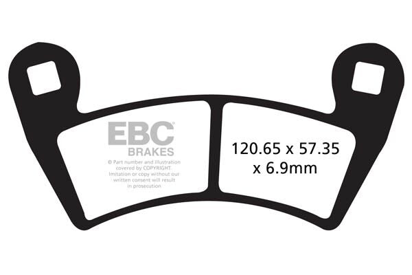 Ebc Brake Pad Carbon Tt Dirt