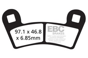 Ebc Brake Pad Carbon Tt Dirt