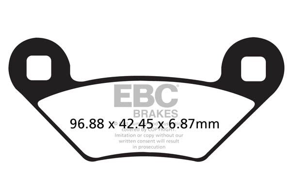 Ebc Brake Pad Carbon Tt Dirt