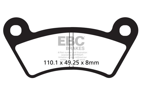 Ebc Brake Pad Carbon Tt Dirt