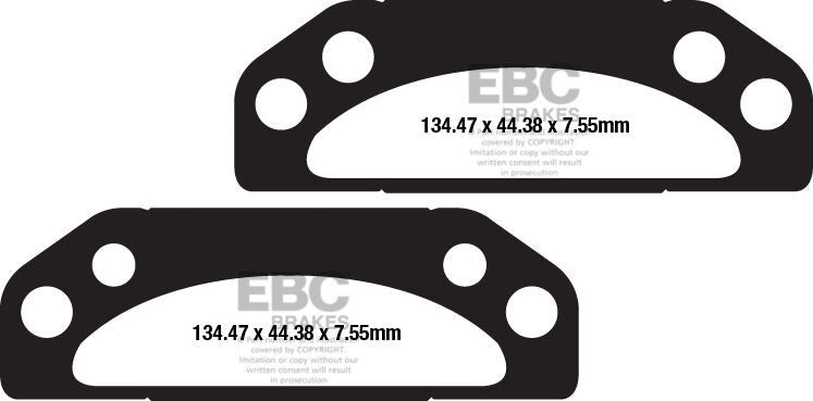 Ebc Brake Pad Carbon Tt Dirt