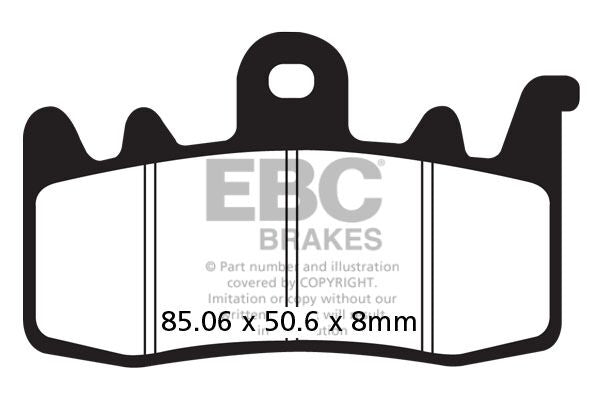 Ebc Brake Pad Fa Ser Organic